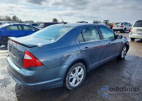 2012 Ford Fusion Se z USA, uszkodzony, nr VIN 3FAHP0HA8CR308751